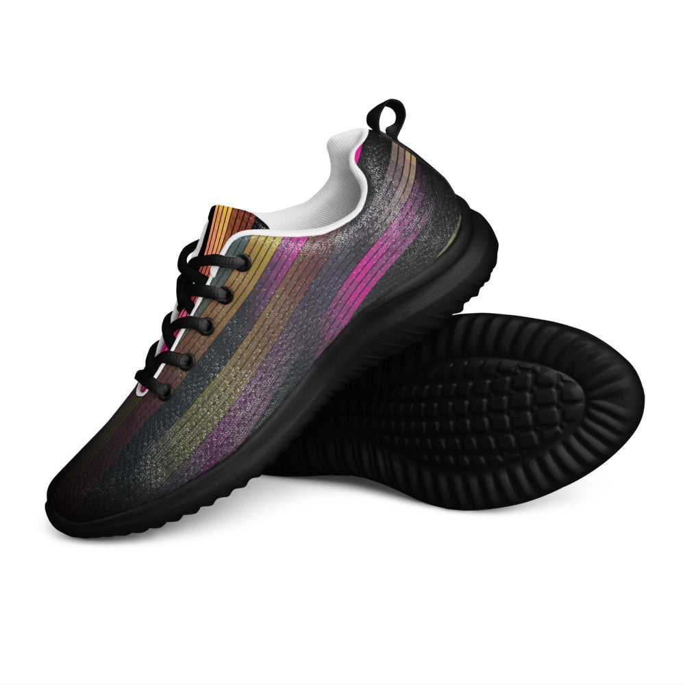 Dark Spectrum Line Women’s Athletic Shoes