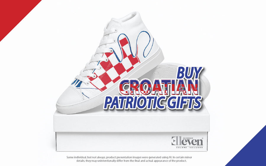 Patriotic Gifts - Croatia-Leggings,Sneakers,Shoes, Phone-Cases & much more...