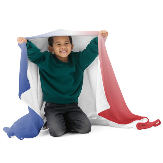 Croatia  Flag & Shield Throw Blanket