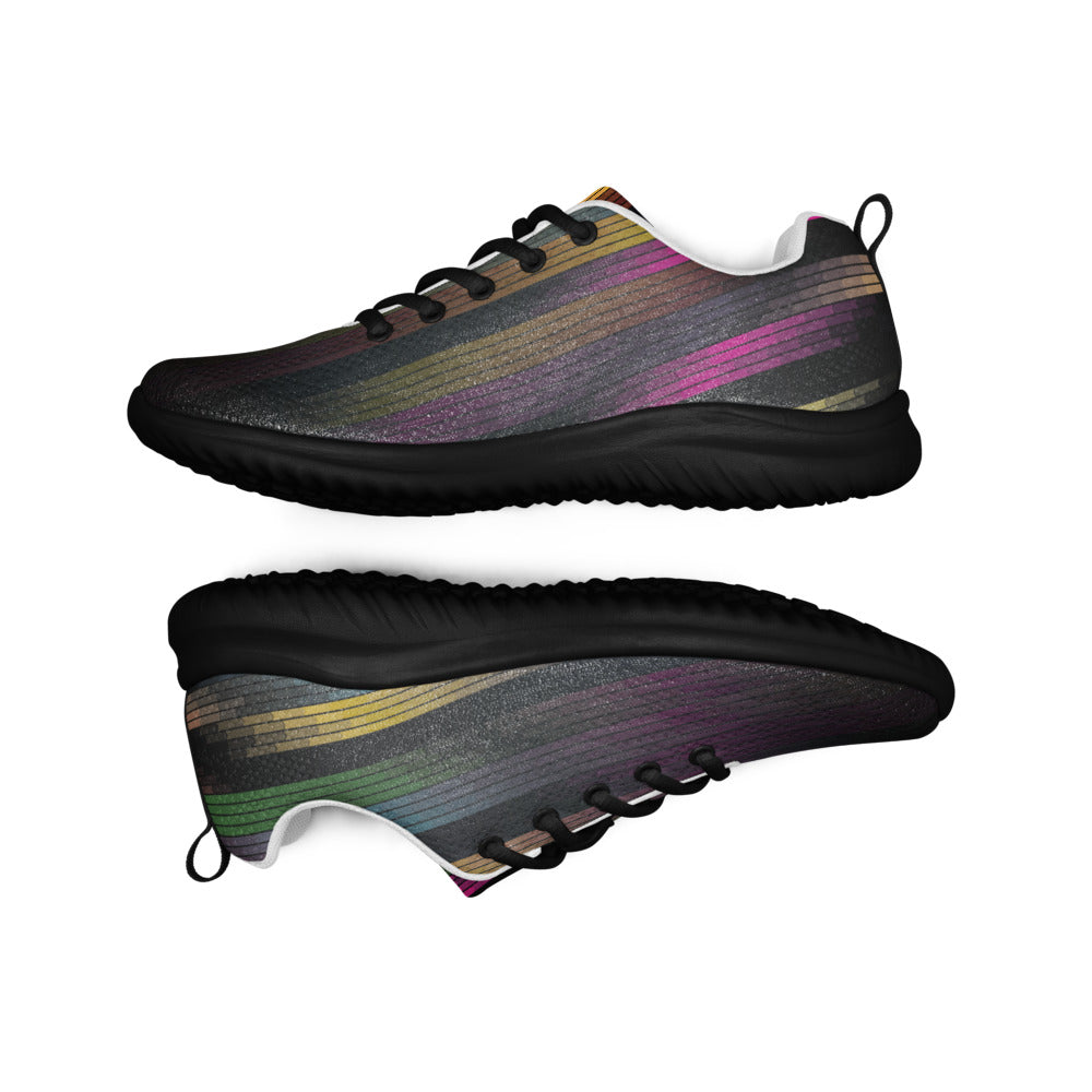 Dark Spectrum Line Women’s Athletic Shoes