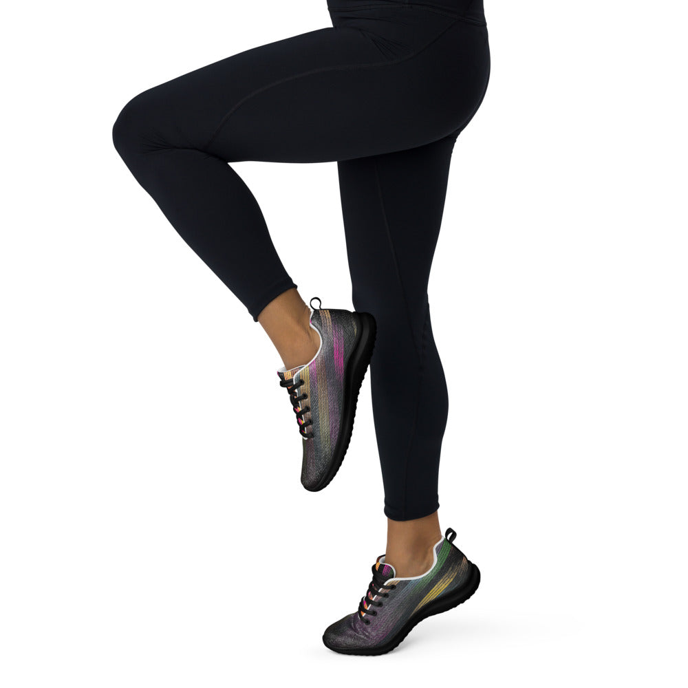 Dark Spectrum Line Women’s Athletic Shoes