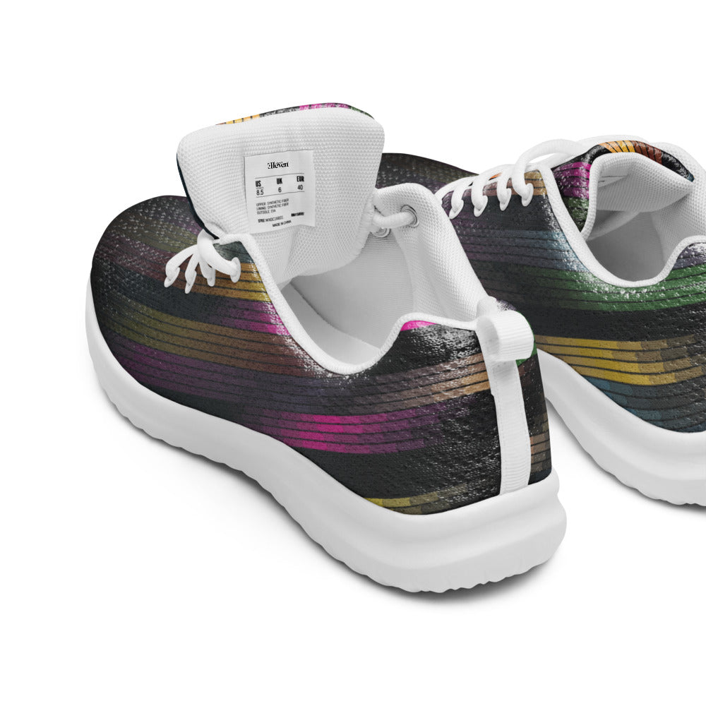Dark Spectrum Line Women’s Athletic Shoes
