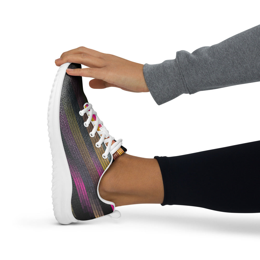 Dark Spectrum Line Women’s Athletic Shoes