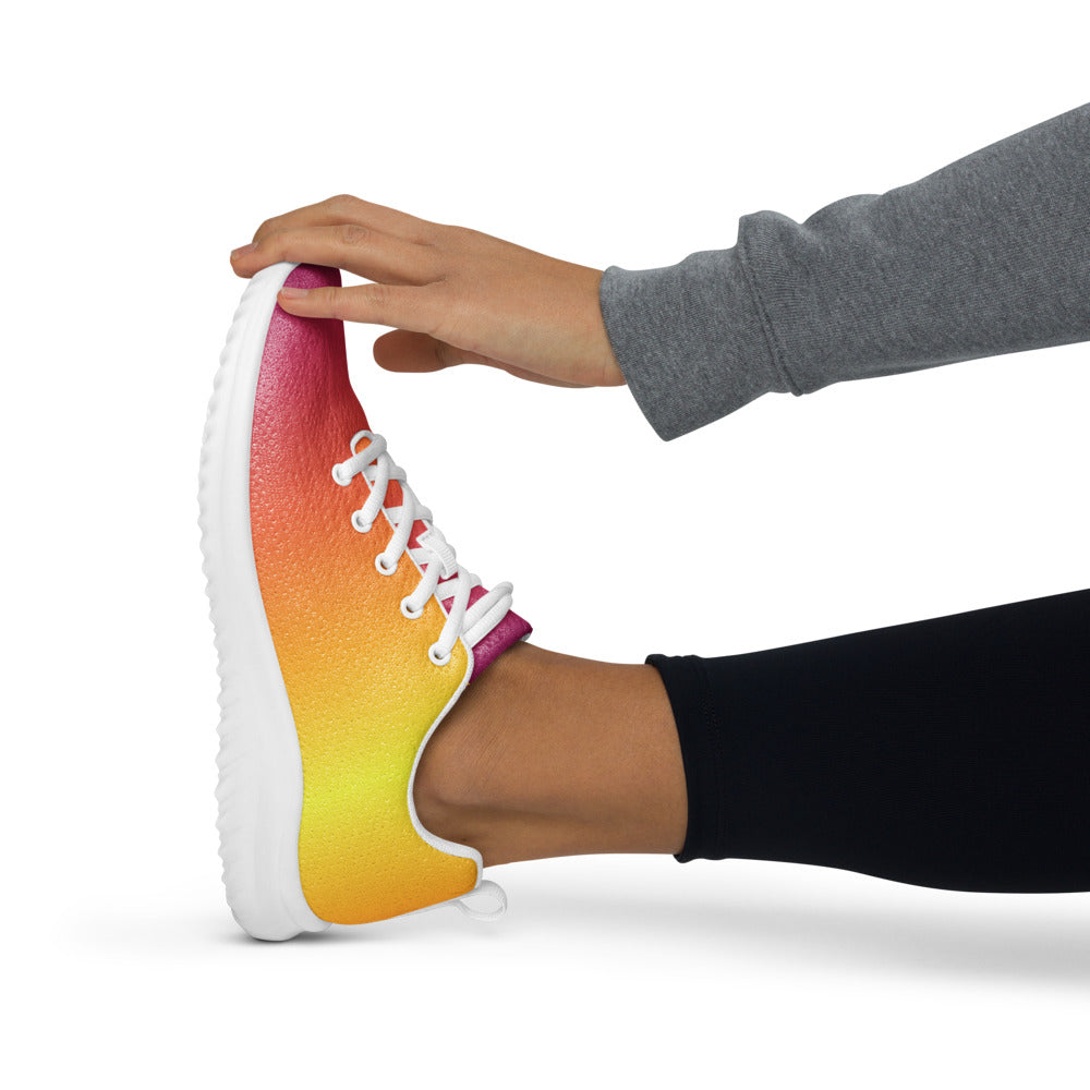 Sunset Gradient Flow Women’s Athletic Shoes